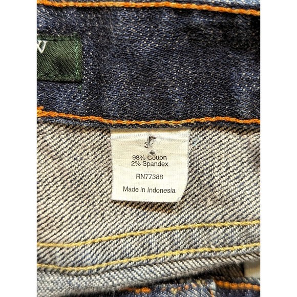 J Crew Matchstick Capri Jeans Womens Size 31 Dark Wash Blue Denim Stretch 31x20 - Picture 11 of 12